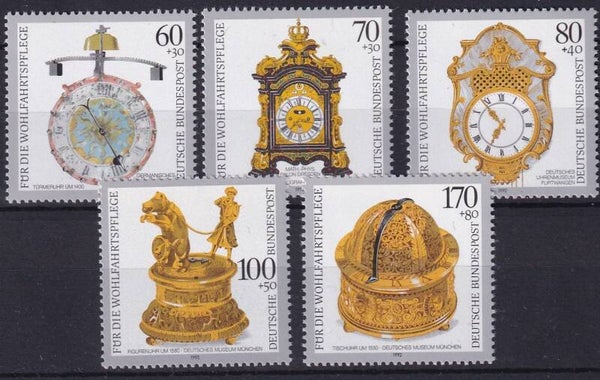 Duitsland - 1992 - Klokken - Postfris