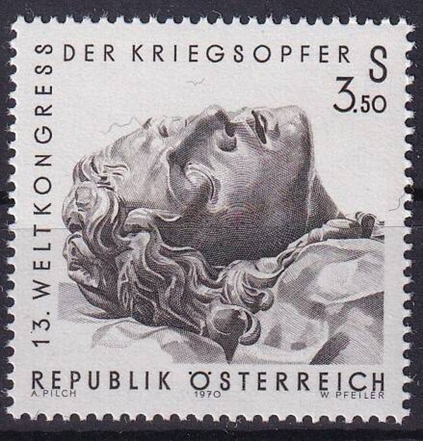 Oostenrijk - 1970 - Oorlogsslachtoffer - Postfris