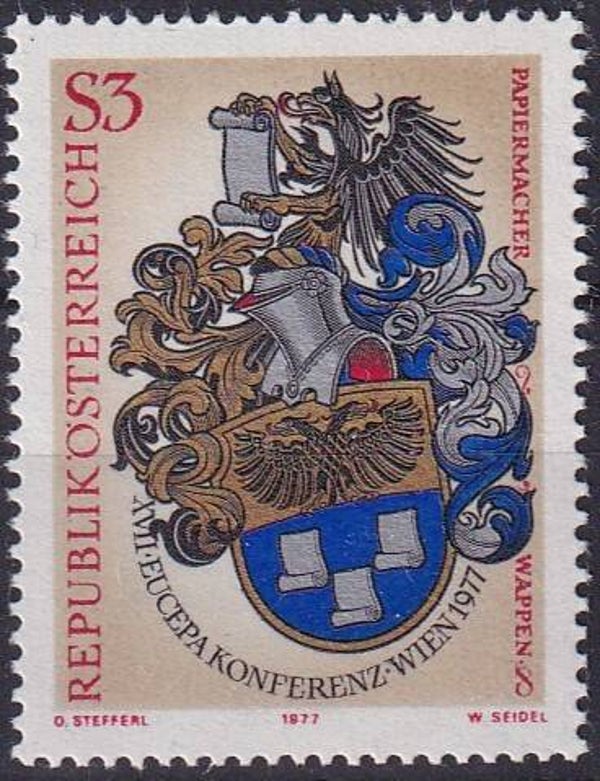 Oostenrijk - 1977 - Europese meeloper - Postfris