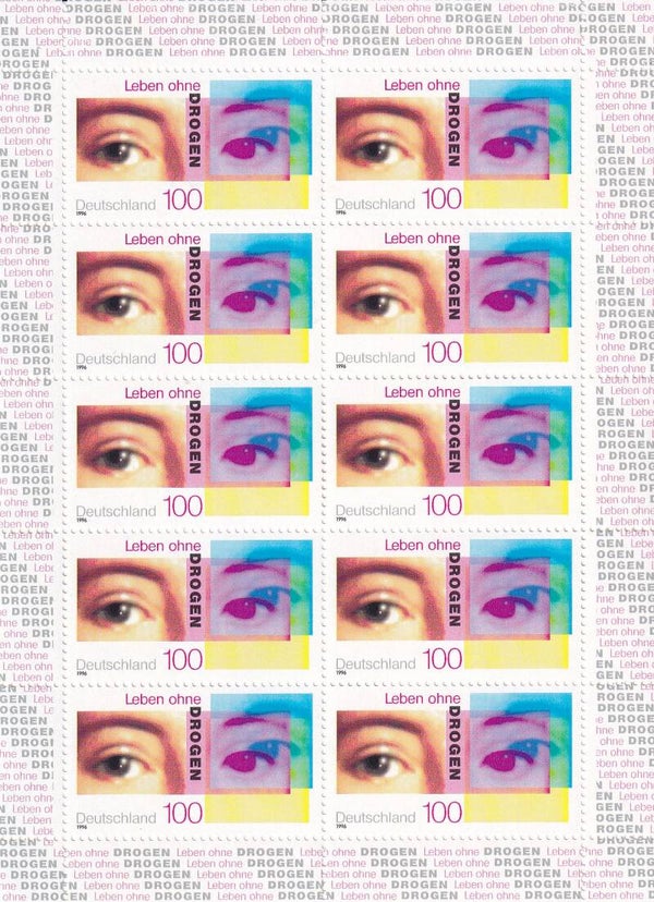 Duitsland - 1996 - Anti drugs - Postfris