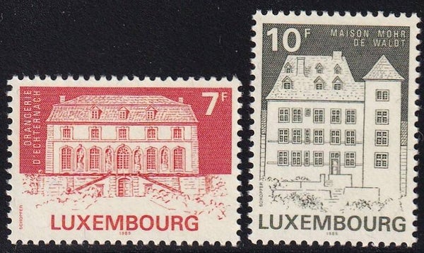 Luxemburg - 1985 - Architectuur - Postfris