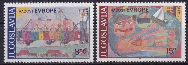 Joegoslavie - 1982 - Europese meeloper - Postfris