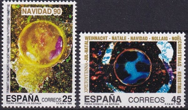 Spanje - 1990 - Kerst - Postfris