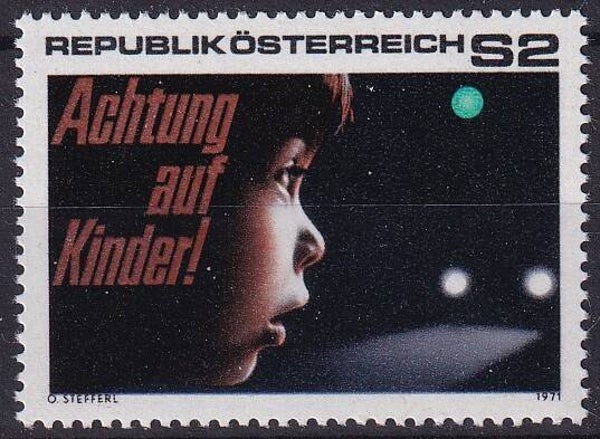 Oostenrijk - 1971 - Verkeersveiligheid - Postfris