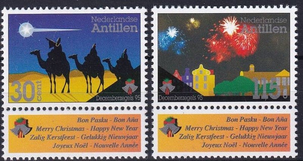 Nederlandse Antillen - 1995 - Kerst - Postfris