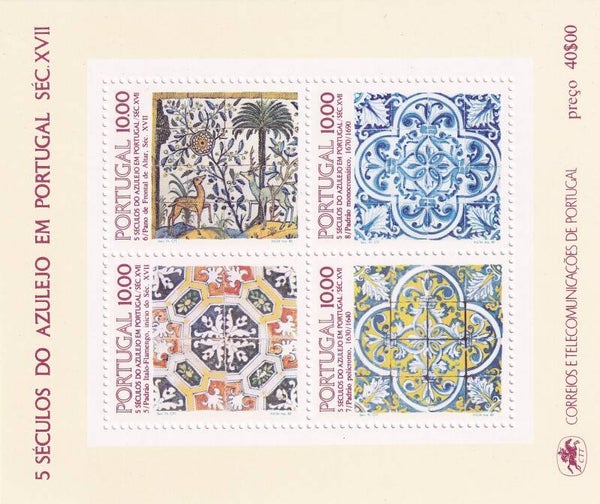 Portugal - 1982 - Tegels - Postfris