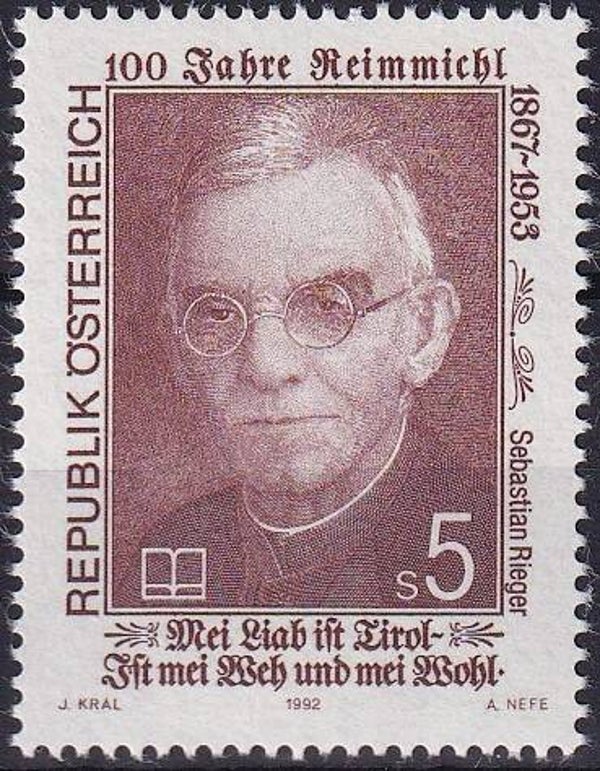 Oostenrijk - 1992 - S.Rieger - Postfris