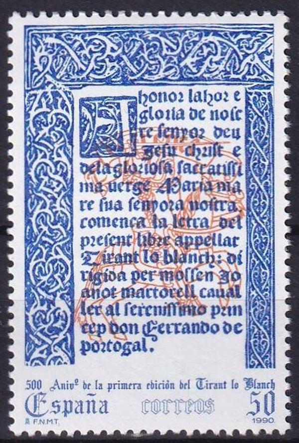 Spanje - 1990 - Postfris