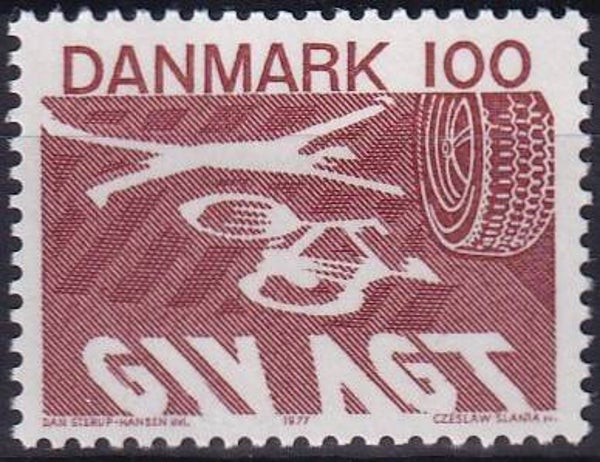 Denemarken - 1977 - Verkeersveiligheid - Postfris