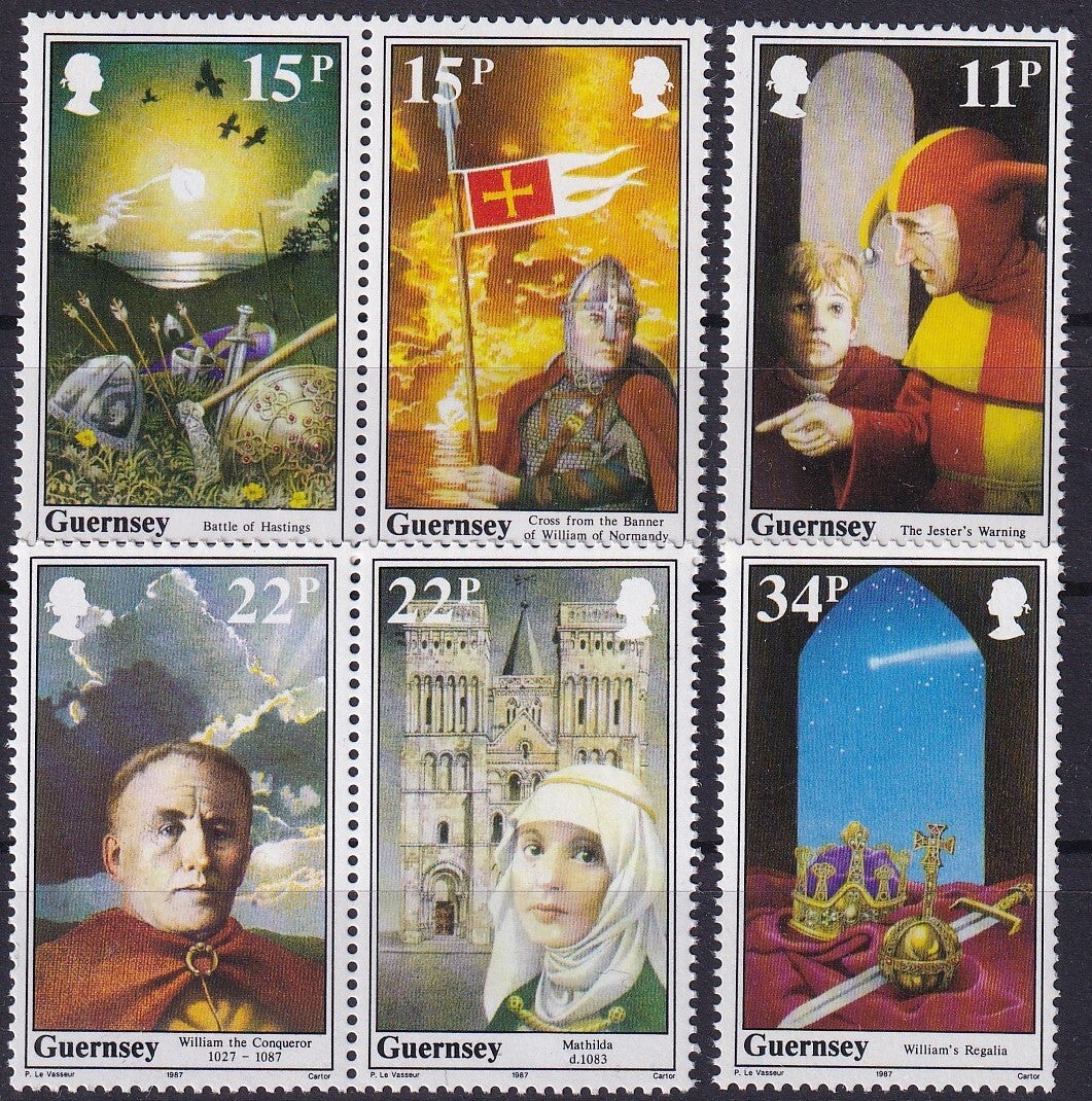 Guersney - 1987 - William de veroveraar - Postfris