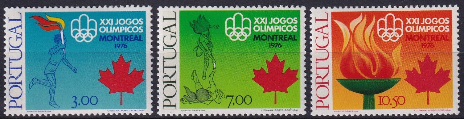 Portugal - 1976 - Olympische Spelen - Postfris