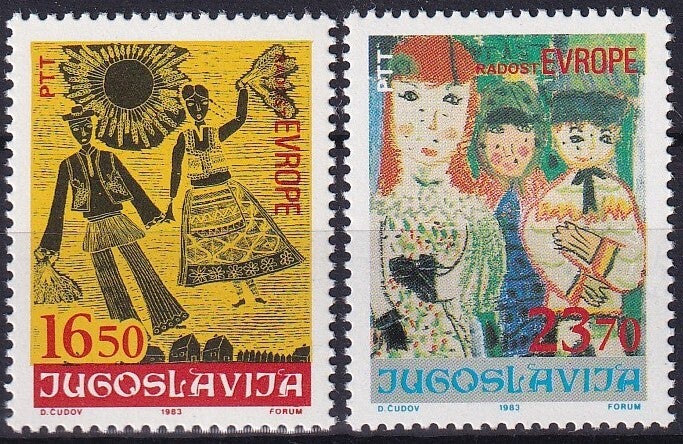 Joegoslavie - 1983 - Europese meeloper - Postfris