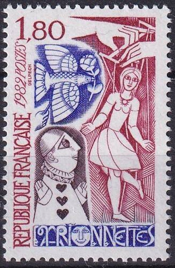 Frankrijk - 1982 - Pop - Postfris