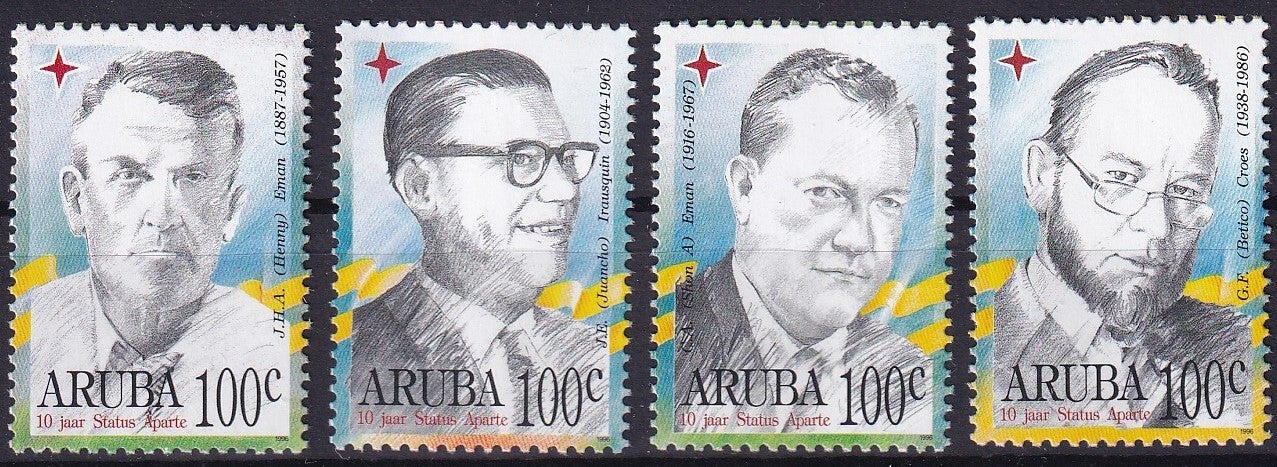 Aruba - 1996 - Bekende personen - Postfris