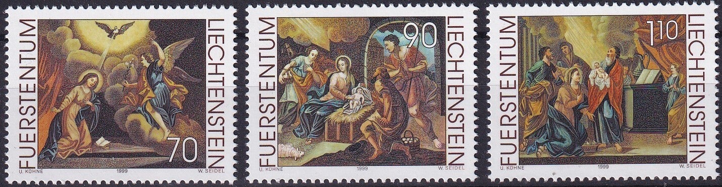 Liechtenstein - 1999 - Kerst - Postfris