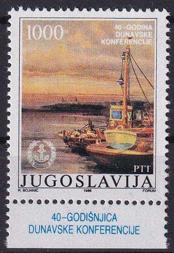 Joegoslavie - 1988 - Europese meeloper - Postfris