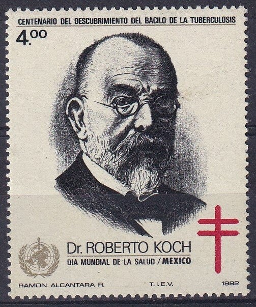 Mexico - 1982 - Koch / Nobelprijs - Postfris