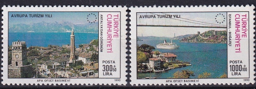 Turkije - 1990 - Europese meeloper - Postfris