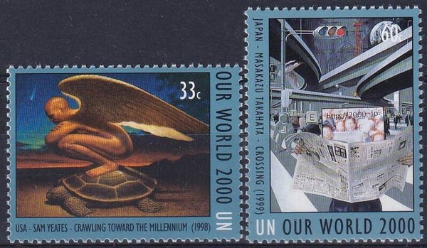 Verenigde Naties New York - 2000 - Onze wereld - Postfris