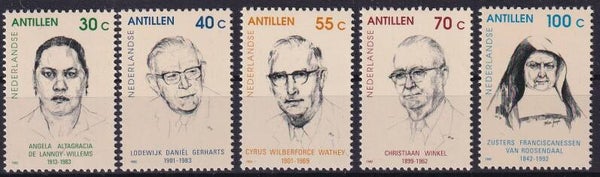 Nederlandse Antillen - 1992 - Bekende personen - Postfris
