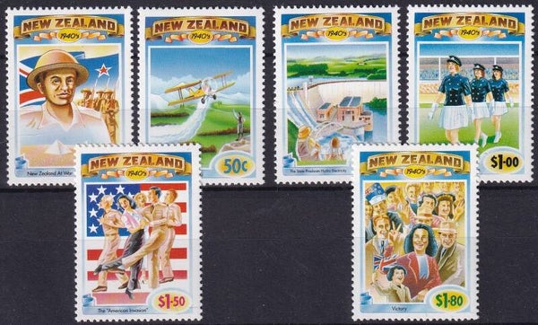 Nieuw Zeeland - 1993 - 1940's - Postfris