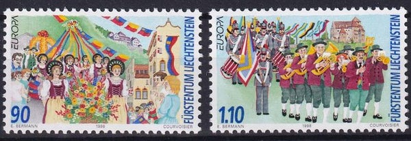 Liechtenstein - 1998 - Europa - Postfris