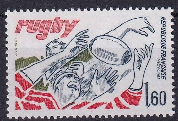 Frankrijk - 1982 - Rugby - Postfris