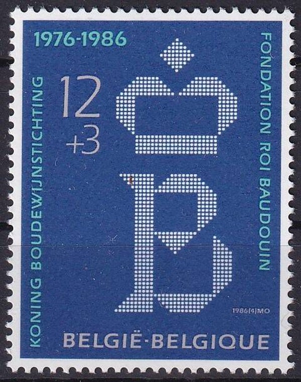Belgie - 1986 - Boudewijn - Postfris