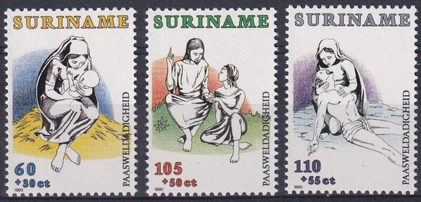 Suriname - 1990 - Pasen - Postfris