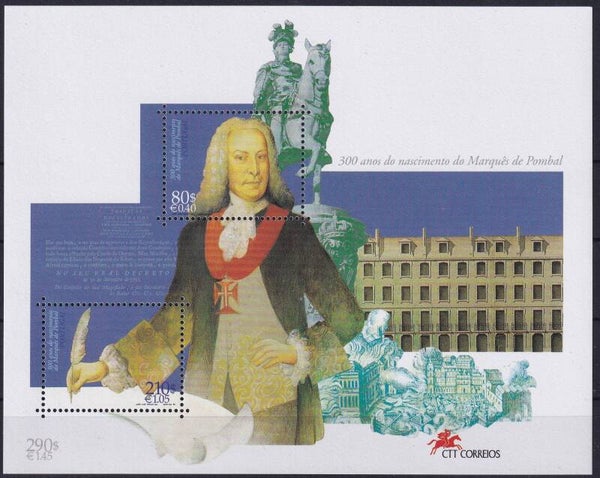 Portugal - 1999 - Markies of Pombal - Postfris