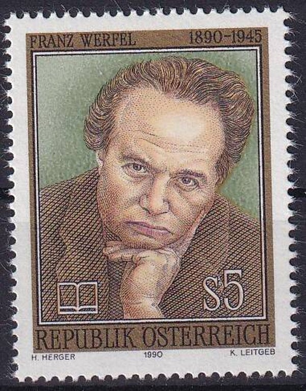 Oostenrijk - 1990 - F.Werfel - Postfris