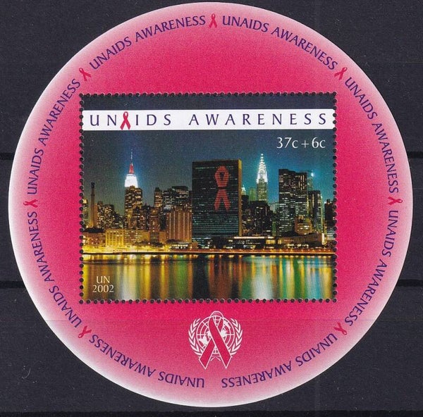 Verenigde Naties New York - 2002 - Aids - Postfris