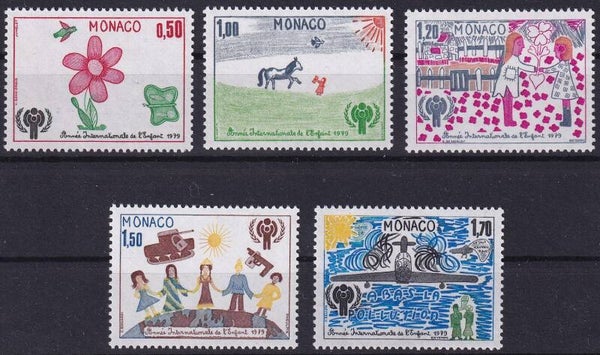 Monaco - 1979 - Unicef / Jaar van het kind - Postfris