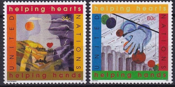Verenigde Naties New York - 2001 - Helpende handen - Postfris