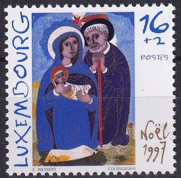 Luxemburg - 1997 - Kerst - Postfris