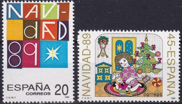 Spanje - 1989 - Kerst - Postfris