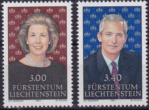 Liechtenstein - 1991 - Definitives - Postfris