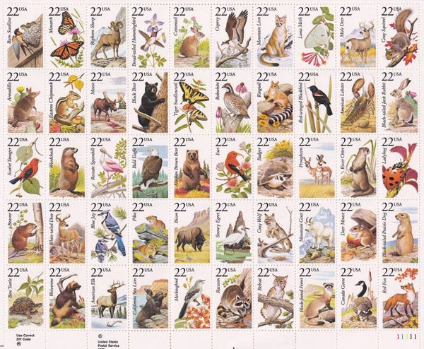 USA - 1987 - Dieren - Postfris