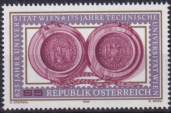 Oostenrijk - 1990 - Universiteit - Postfris