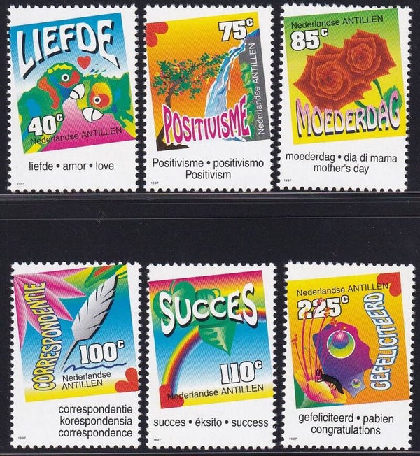 Nederlandse Antillen - 1997 - Wenszegels - Postfris