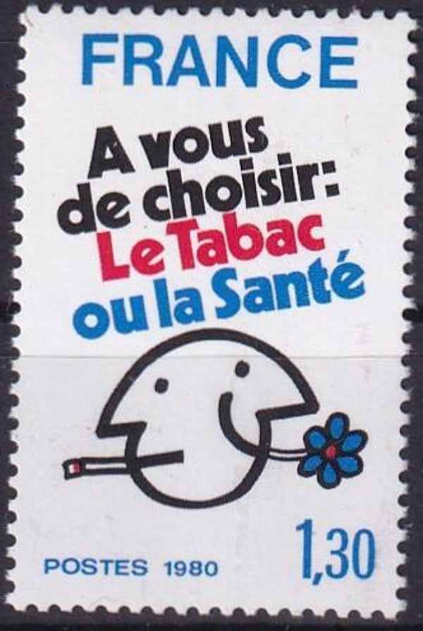 Frankrijk - 1980 - Tabak - Postfris