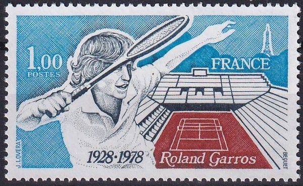 Frankrijk - 1978 - Tennis - Postfris