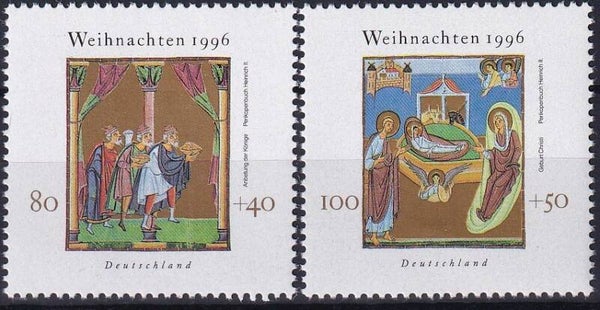 Duitsland - 1996 - Kerst - Postfris