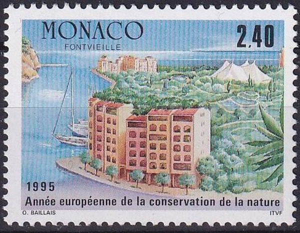 Monaco - 1995 - Europese meeloper - Postfris