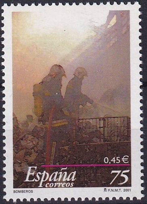 Spanje - 2001 - Brandweer - Postfris