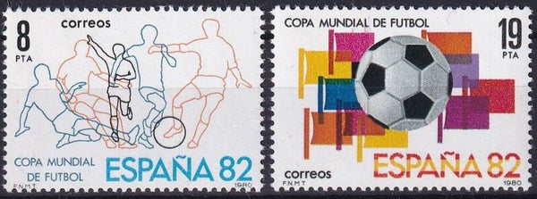 Spanje - 1980 - Voetbal - Postfris