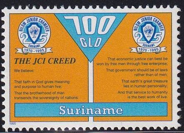 Suriname - 1995 - JCI - Postfris