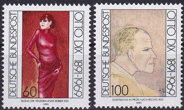 Duitsland - 1991 - Otto Dix - Postfris