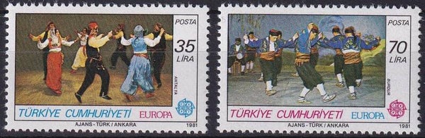 Turkije - 1981 - Europa - Postfris