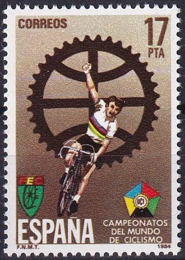 Spanje - 1984 - Fiets kampioenschap - Postfris